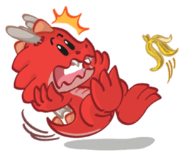 Mafai the dragon sticker #5623018