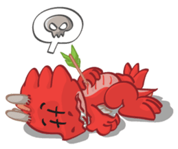 Mafai the dragon sticker #5623023