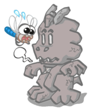 Mafai the dragon sticker #5623025