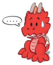 Mafai the dragon sticker #5623026