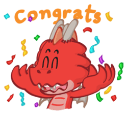 Mafai the dragon sticker #5623040