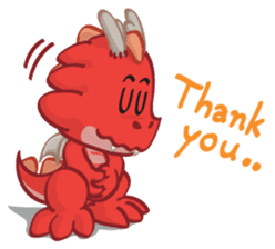 Mafai the dragon sticker #5623043