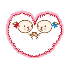 Twin sheep -English version- sticker #5623170