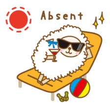 Twin sheep -English version- sticker #5623173