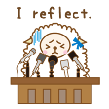 Twin sheep -English version- sticker #5623179