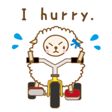 Twin sheep -English version- sticker #5623185