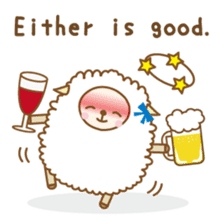 Twin sheep -English version- sticker #5623194