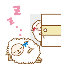 Twin sheep -English version- sticker #5623197