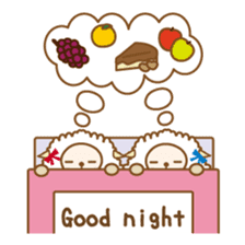Twin sheep -English version- sticker #5623201