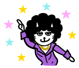 Let's talk with Mr.Cat sticker #5623211