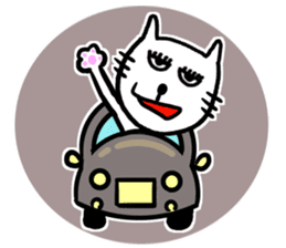 Let's talk with Mr.Cat sticker #5623216