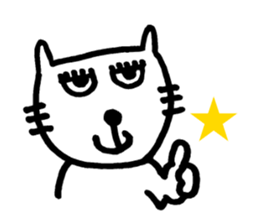 Let's talk with Mr.Cat sticker #5623222
