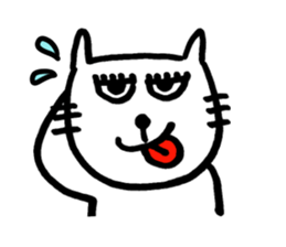 Let's talk with Mr.Cat sticker #5623224