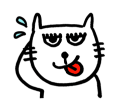 Let's talk with Mr.Cat sticker #5623224