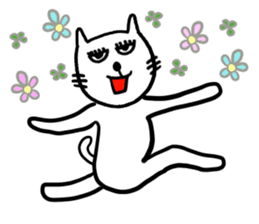 Let's talk with Mr.Cat sticker #5623225