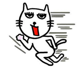 Let's talk with Mr.Cat sticker #5623230