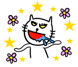 Let's talk with Mr.Cat sticker #5623232