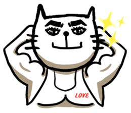 Let's talk with Mr.Cat sticker #5623233