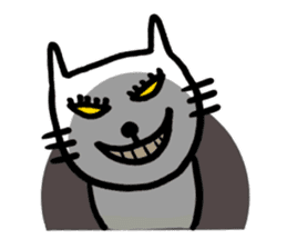 Let's talk with Mr.Cat sticker #5623235