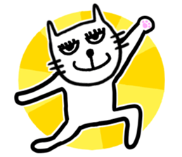 Let's talk with Mr.Cat sticker #5623237