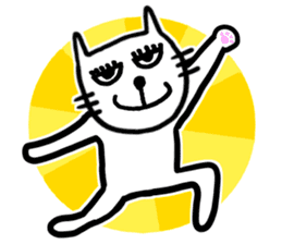 Let's talk with Mr.Cat sticker #5623237