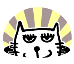Let's talk with Mr.Cat sticker #5623238