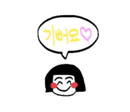 Korean mimi sticker #5623348