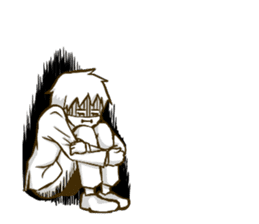 Corporate slave man.English ver. sticker #5623430