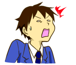 Corporate slave man.English ver. sticker #5623436