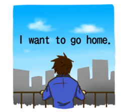 Corporate slave man.English ver. sticker #5623439