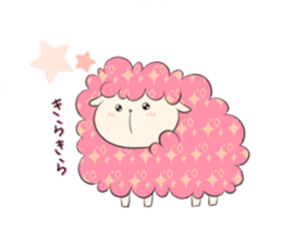 Sticker of sheep who lost horns sticker #5623532