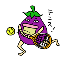Vomiting Eggplant "Kenas" Part2 sticker #5623834