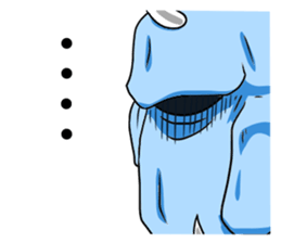 cute ogre  sticker sticker #5624408