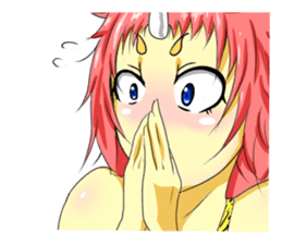 cute ogre  sticker sticker #5624417