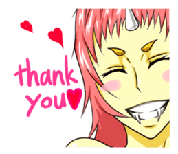 cute ogre  sticker sticker #5624426