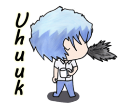 aika & yuki adventurous couple sticker #5624967