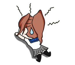 aika & yuki adventurous couple sticker #5624971