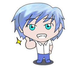 aika & yuki adventurous couple sticker #5624978