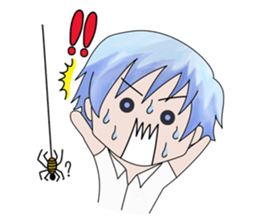 aika & yuki adventurous couple sticker #5624979