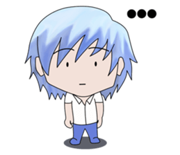 aika & yuki adventurous couple sticker #5624980