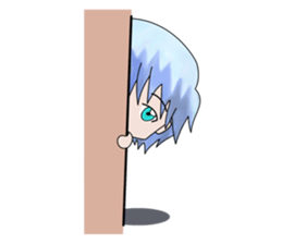 aika & yuki adventurous couple sticker #5624981