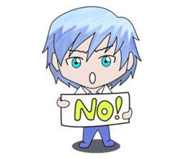 aika & yuki adventurous couple sticker #5625001