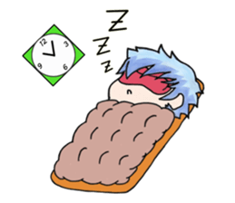 aika & yuki adventurous couple sticker #5625002