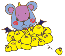 Oso Devil sticker #5625004