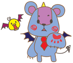Oso Devil sticker #5625007