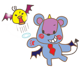 Oso Devil sticker #5625016