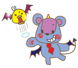 Oso Devil sticker #5625016