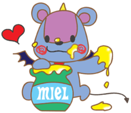 Oso Devil sticker #5625036