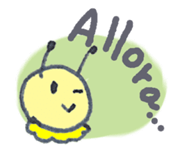 Italian Bee sticker #5625094