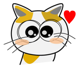 Mi-ke cat Mimi sticker #5625326